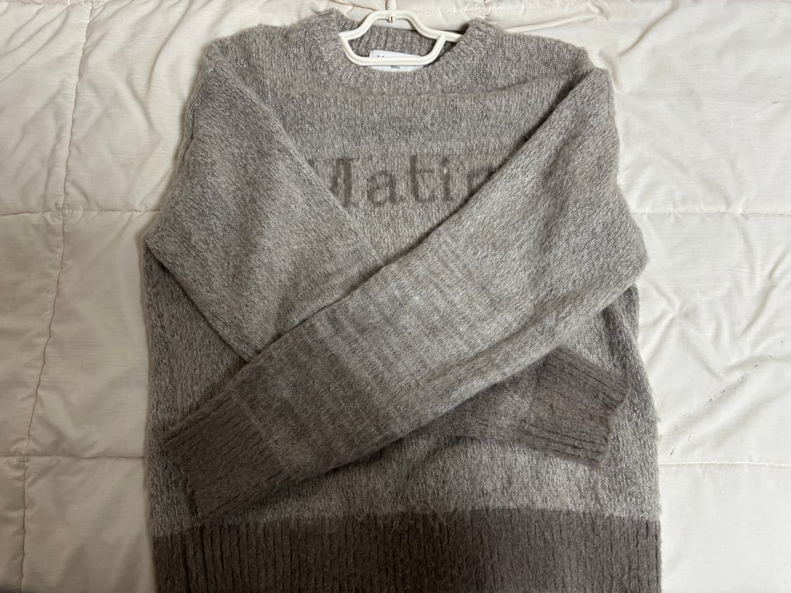 마뗑킴 Matin kim 브라운 니트 S 상품이미지1