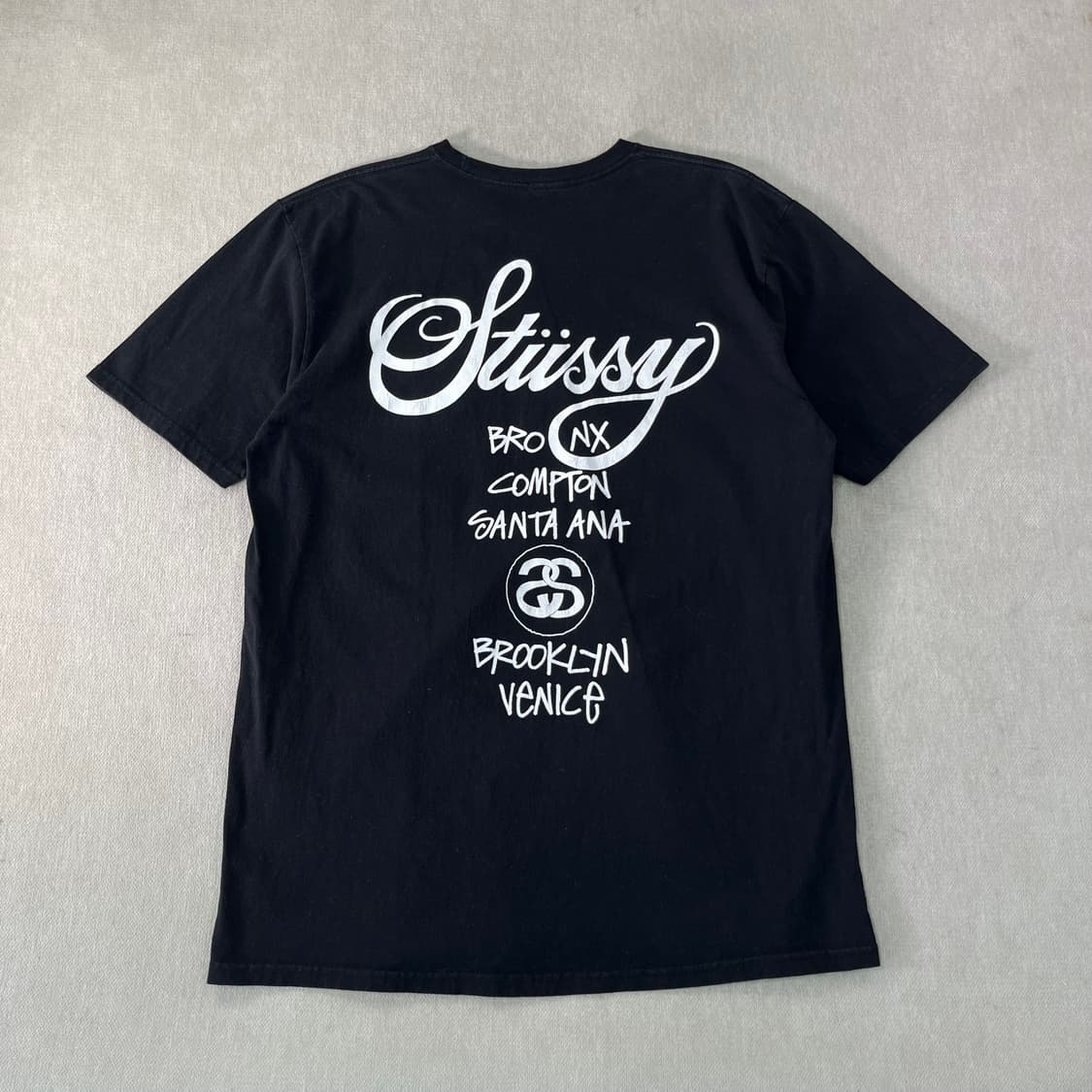 105 스투시 월드투어 반팔 티셔츠 상품이미지2