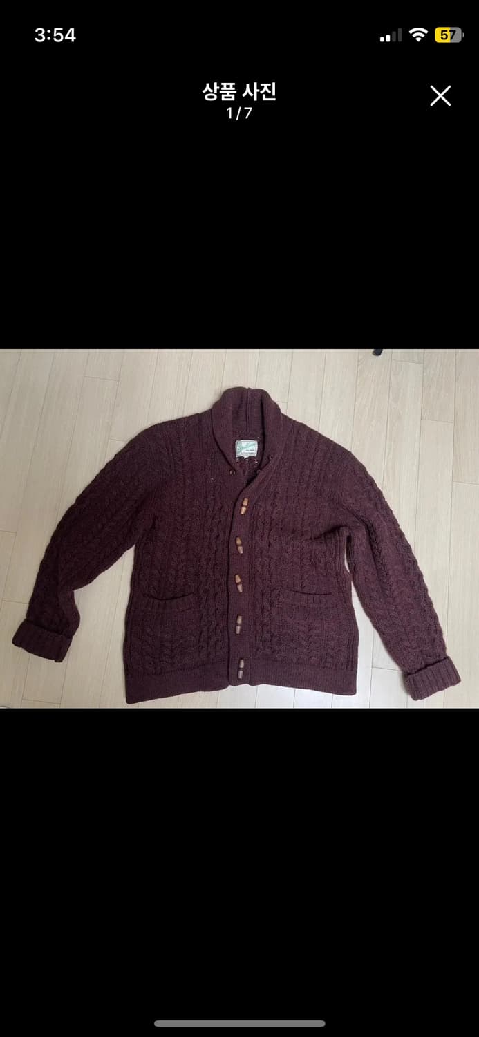 리바이스 LVC 토글가디건 M 상품이미지1