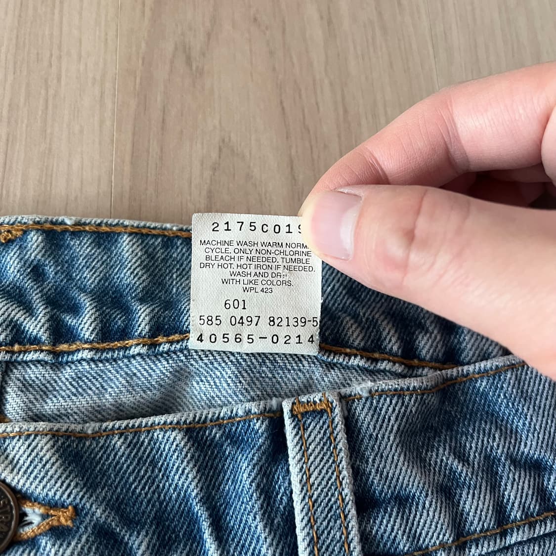 [38X30] 90s 빈티지 리바이스 565 made in usa 상품이미지3