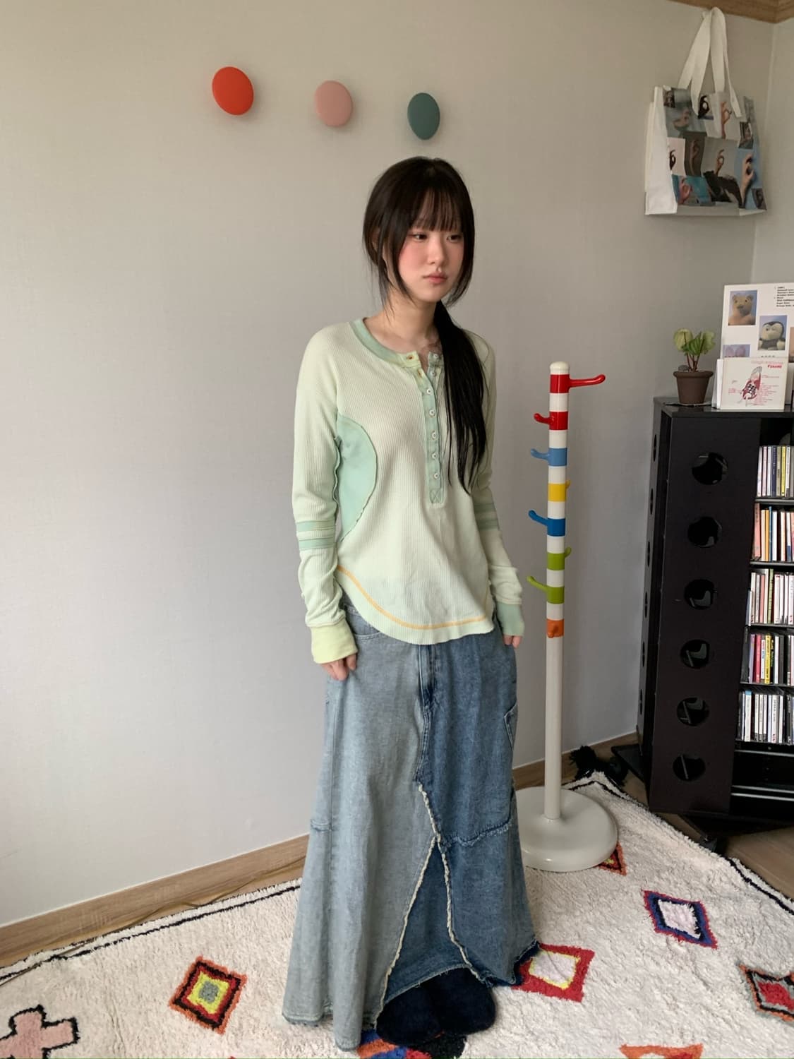 Niko and .. denim re-work skirt 상품이미지1