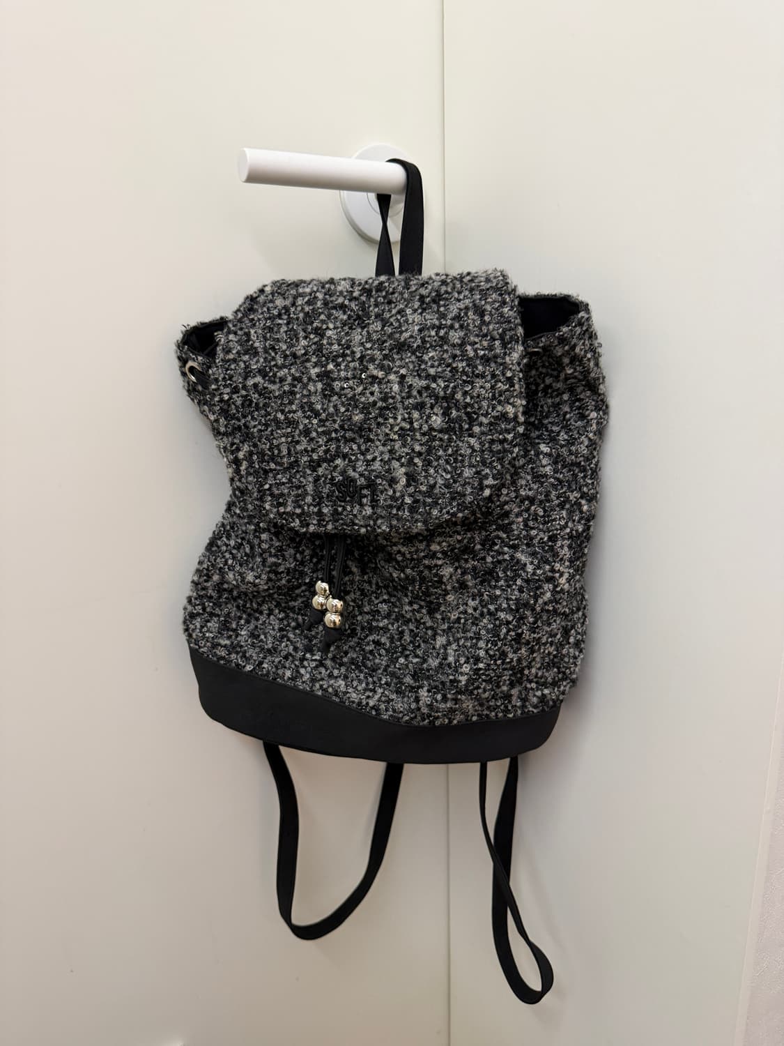 소프트서울 트위드소프트볼 백팩 _차콜 상품이미지1