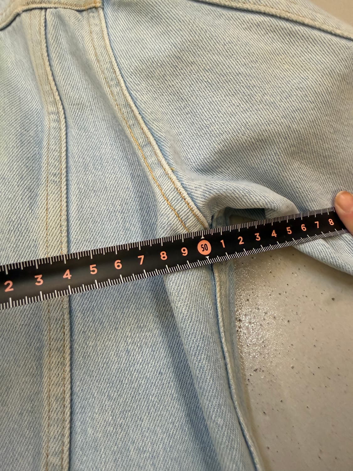 오프화이트 페어리 프린트 데님 재킷 상품이미지7