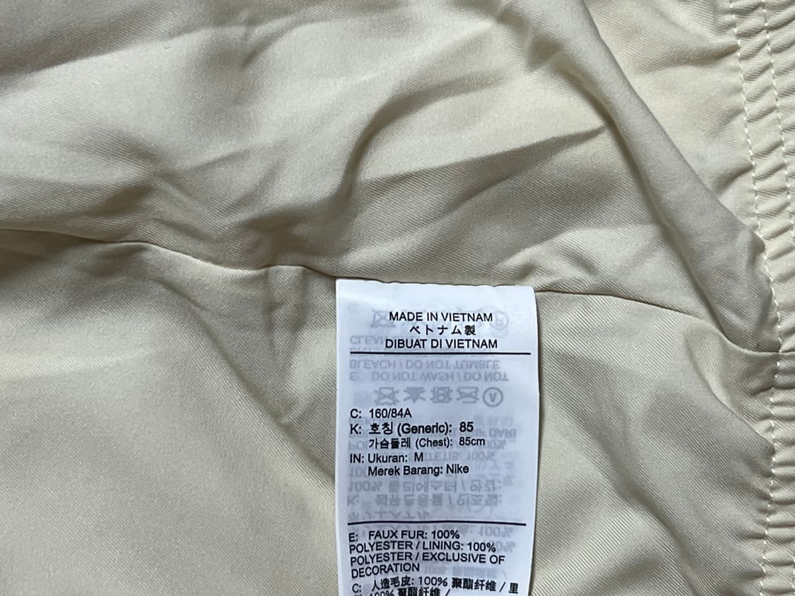 나이키 NSW 포우 퍼 자켓 Fossil M 상품이미지3