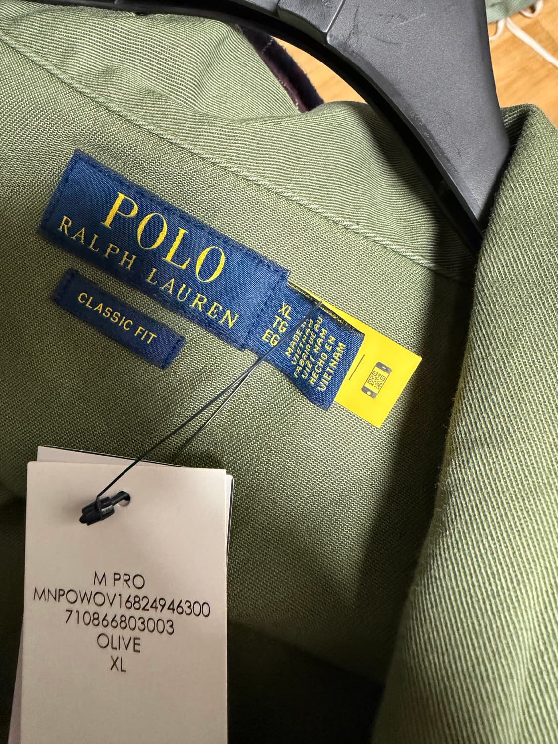 폴로 2016 ss 초어자켓 카키 XL 상품이미지1