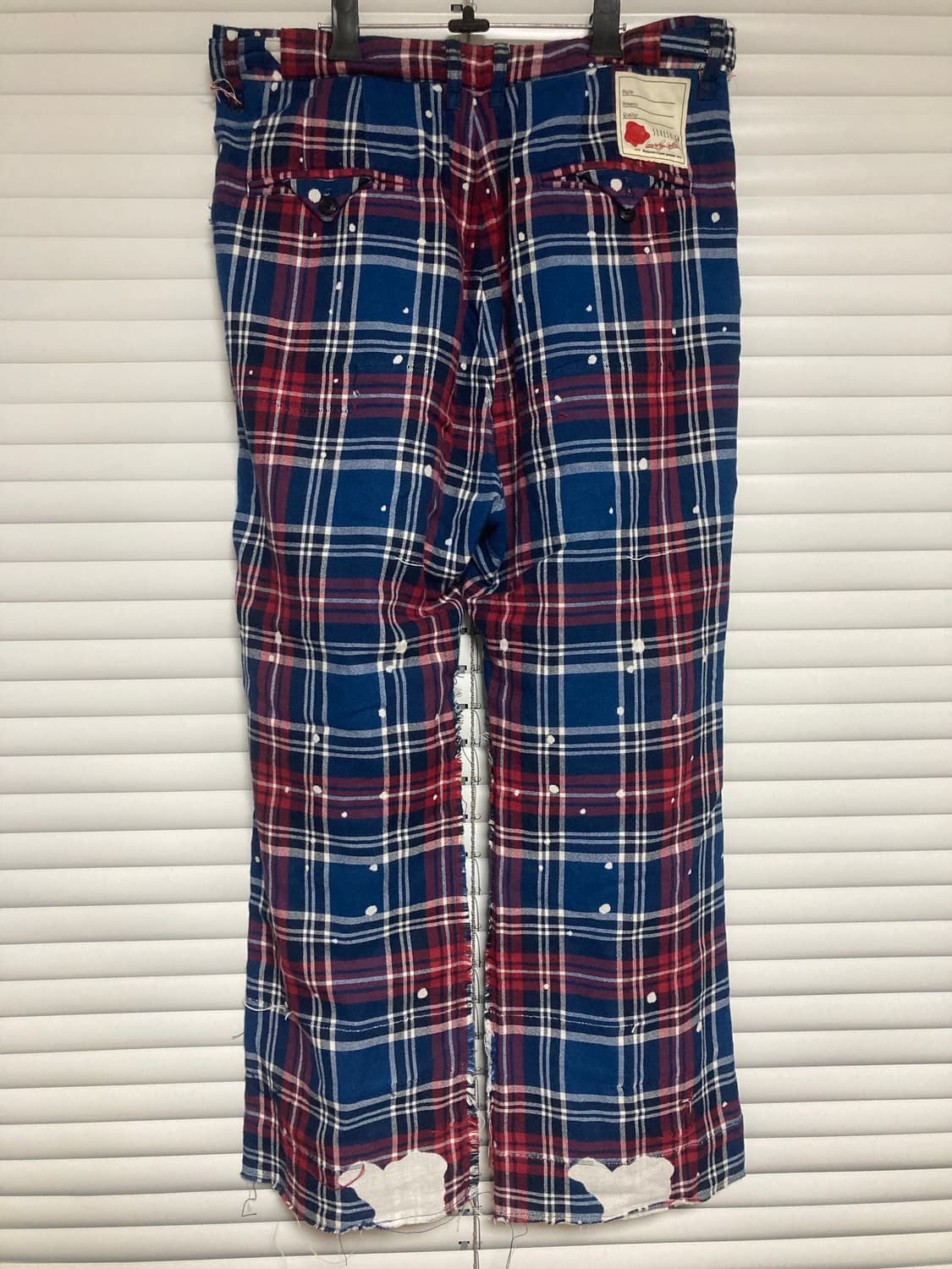 [L] 셰브스킹 체크 플레이드 팬츠 상품이미지2