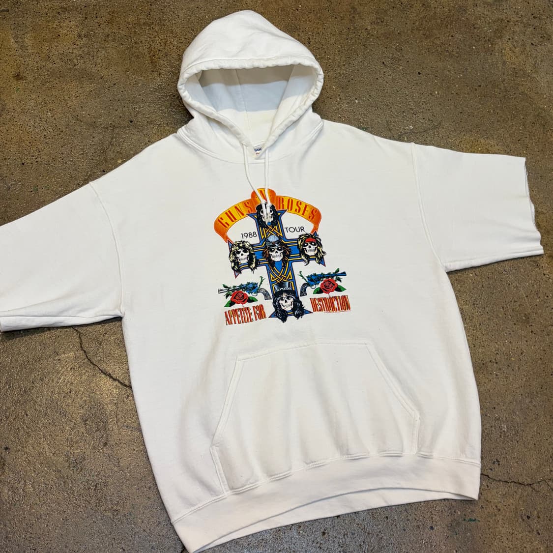 00s 미국 빈티지 길단 건스앤로지스 후드티 락티 밴드티 상품이미지2