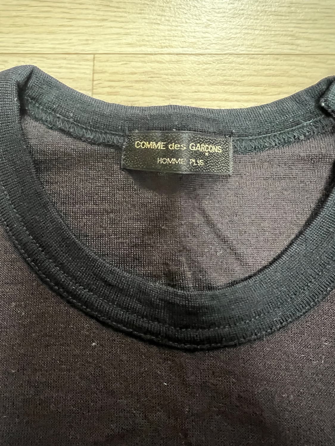 꼼데 옴므플러스 컷업 디테일 니트 상품이미지3