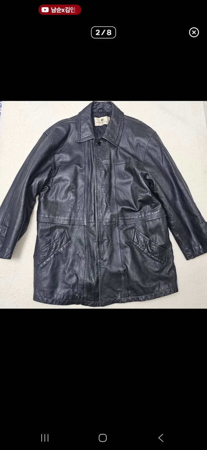 피에르 발망 가죽하프코트  상품이미지2