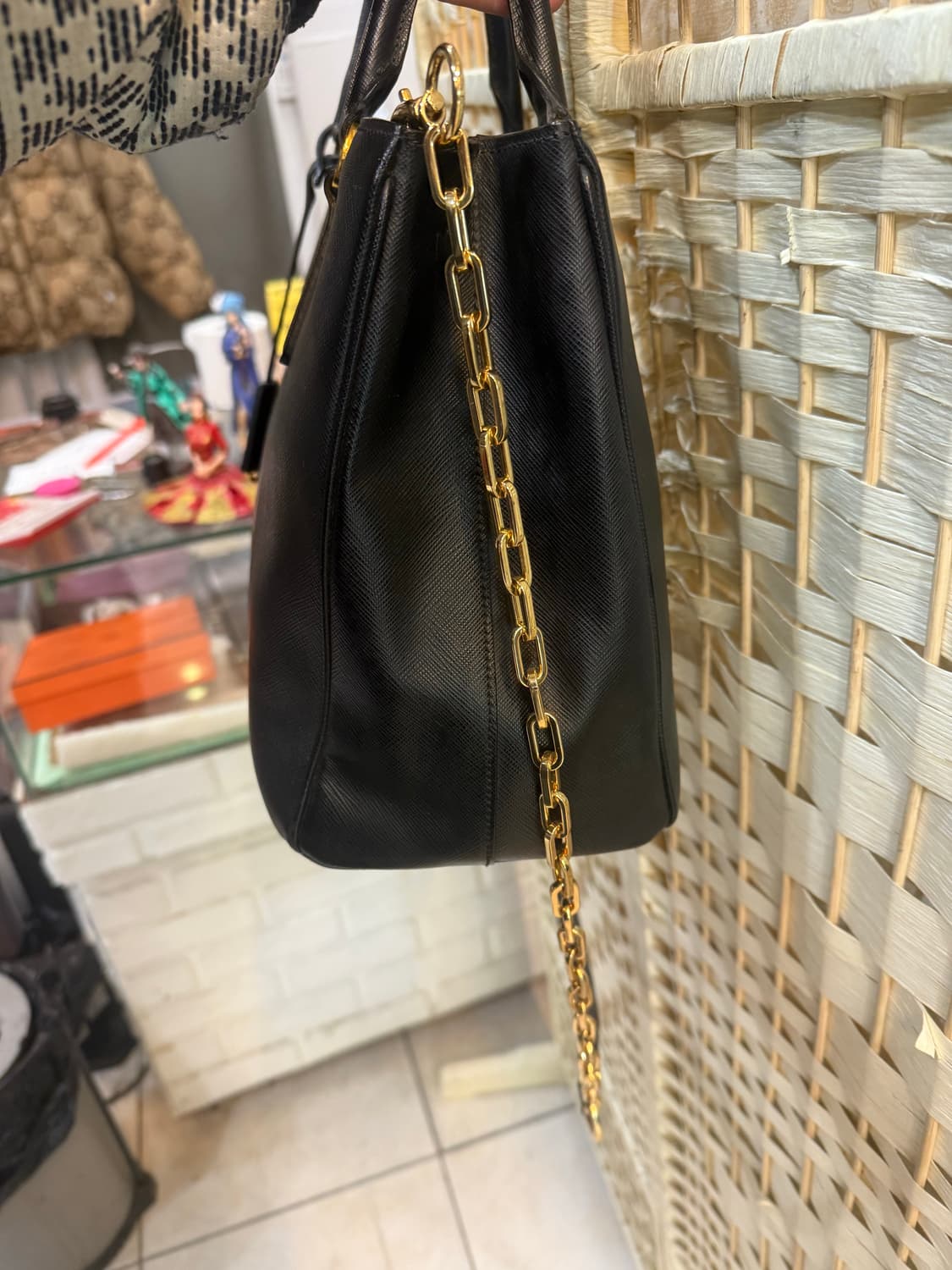 정품 프라다 사피아노 럭스 2way백 팝니다 상품이미지3