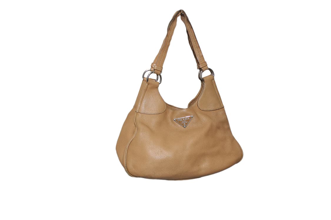 2000s PRADA 프라다 레더 숄더백 상품이미지1