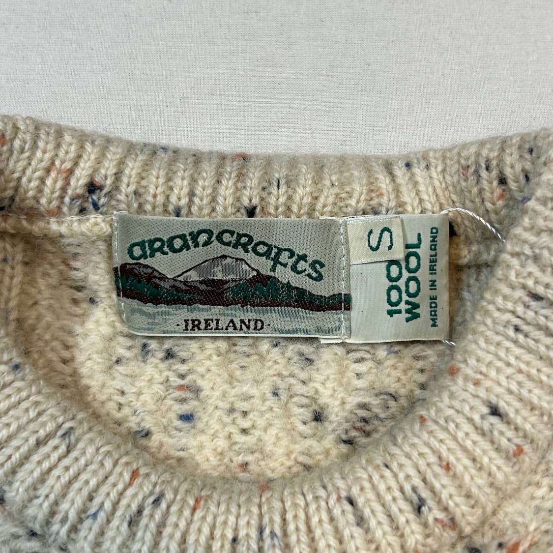 S) Aran Crafts 아란크래프트 피셔맨 울 니트 스웨터 상품이미지6