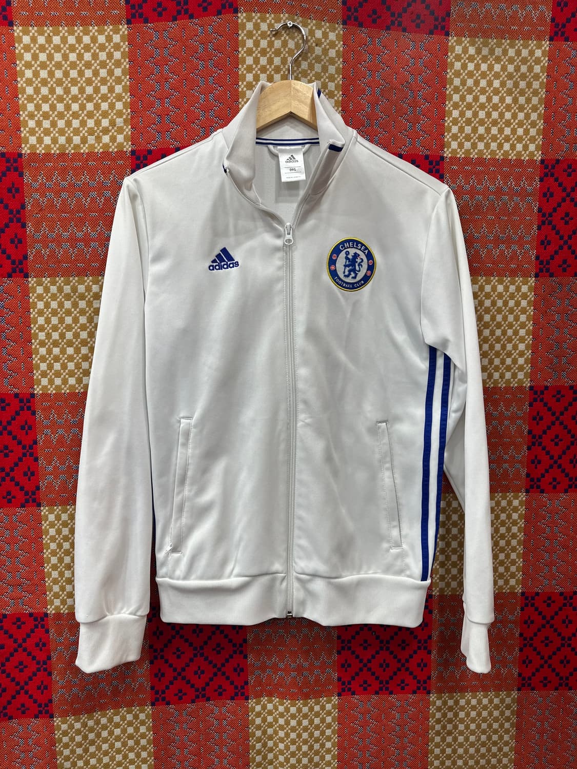 아디다스 희귀 첼시 흰파 트랙탑 집업 저지 95 상품이미지1