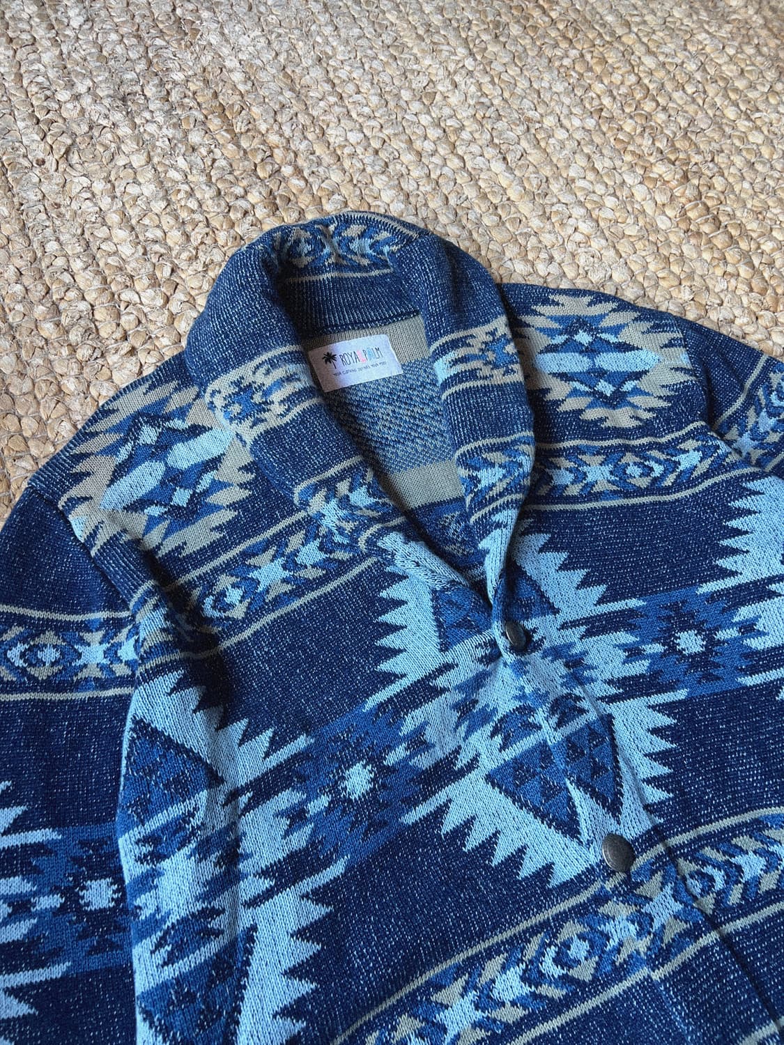 ROYALPALM Indigo Navajo Knitwear 상품이미지2