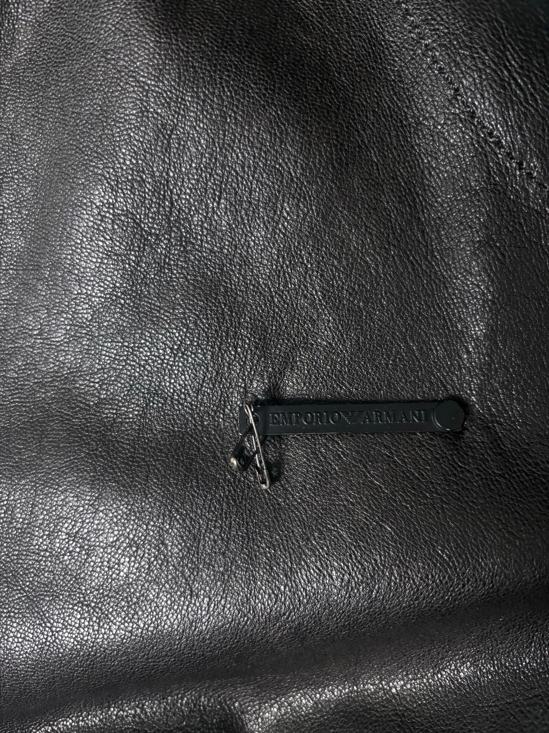 09SS Emporio Armani Leather Jacket 상품이미지7