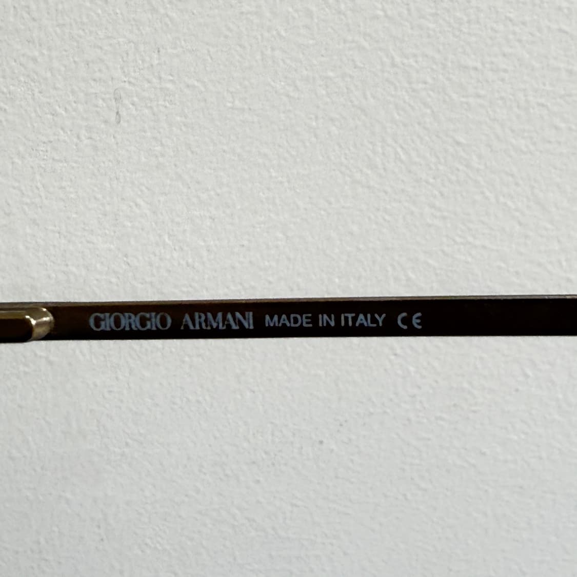 조르지오 아르마니 긱시크 빈티지 오벌형 메탈 안경 상품이미지9