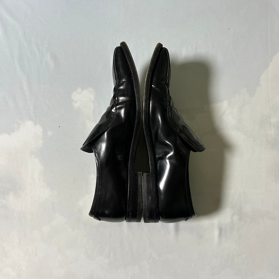 Prada semi square toe strap loafers 상품이미지3