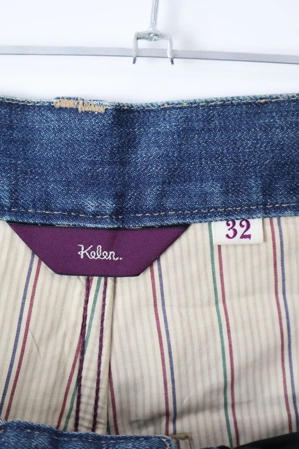 Vintage Paint Splatter Denim Jeans 상품이미지8