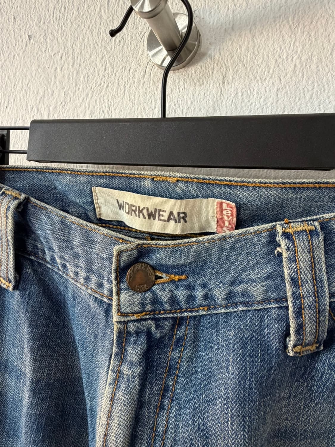 00s 리바이스 루즈 부츠컷 워크 데님 팬츠  상품이미지7