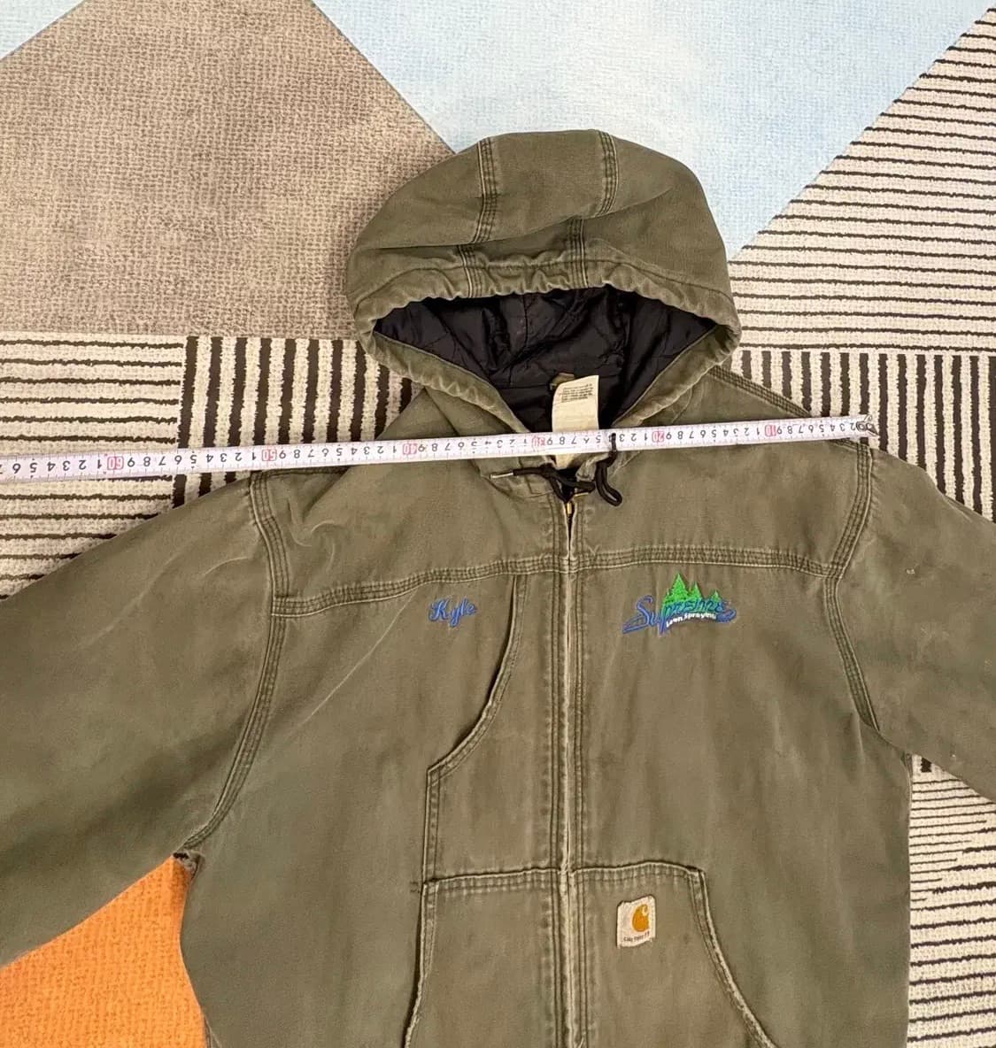 칼하트 supreme J318 워크자켓 상품이미지5