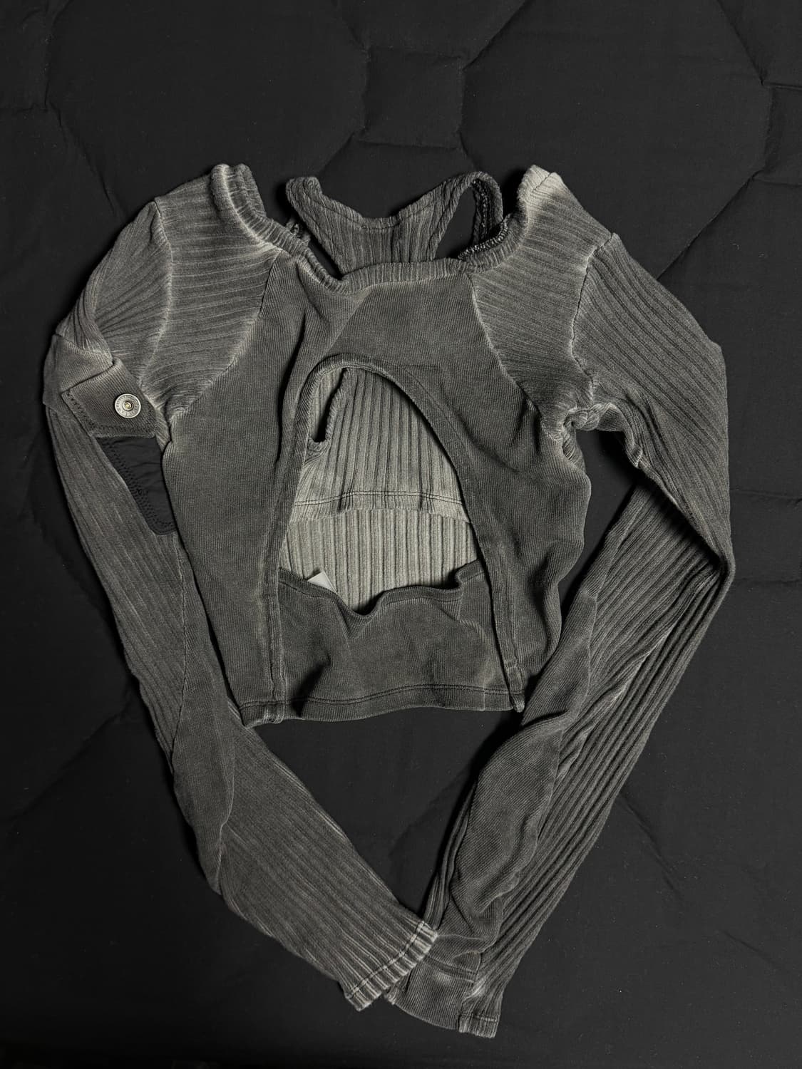 Aesynctx layered top black xs 상품이미지3