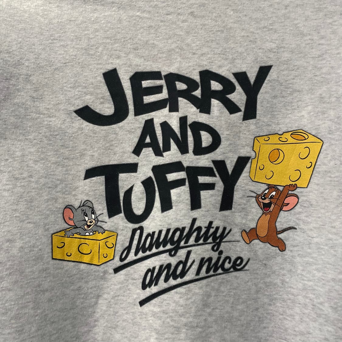 톰과제리 더피 치즈 기모 안감 맨투맨 스웻 셔츠 N110 상품이미지4