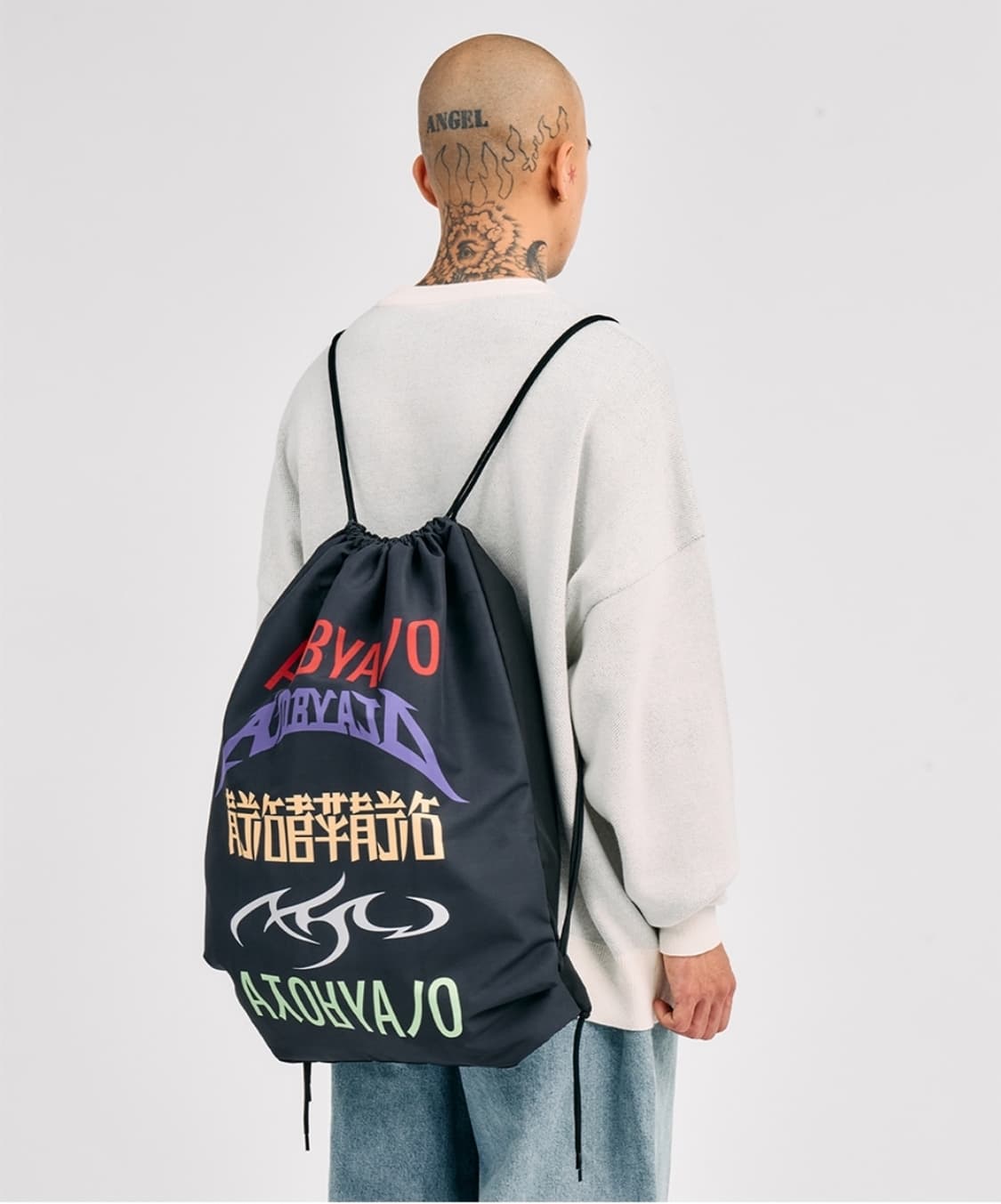 아조바이아조 토탈 로고 짐백 Free 상품이미지3