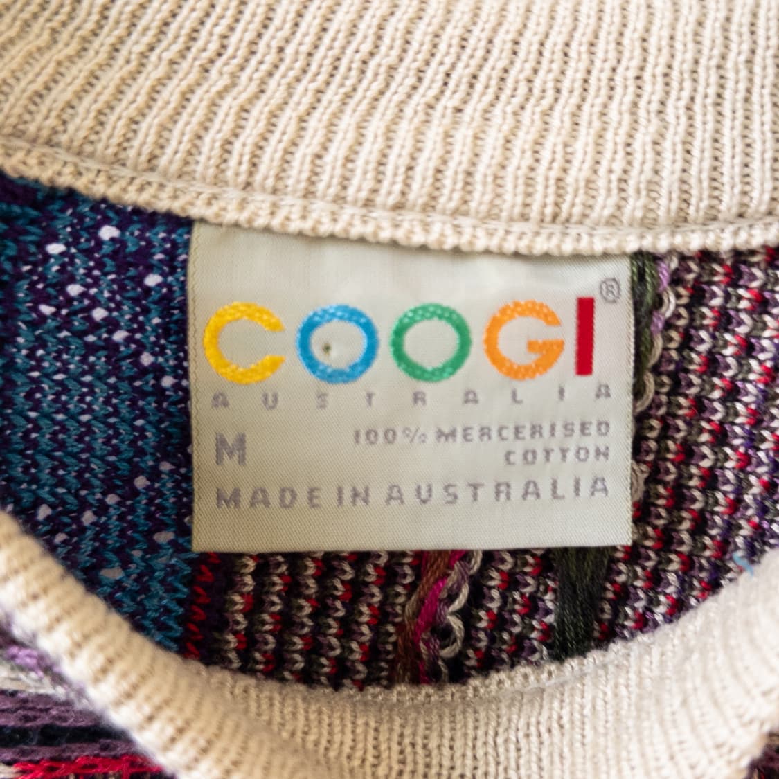 쿠지 그래픽 아이 케이블 스웨터 상품이미지5