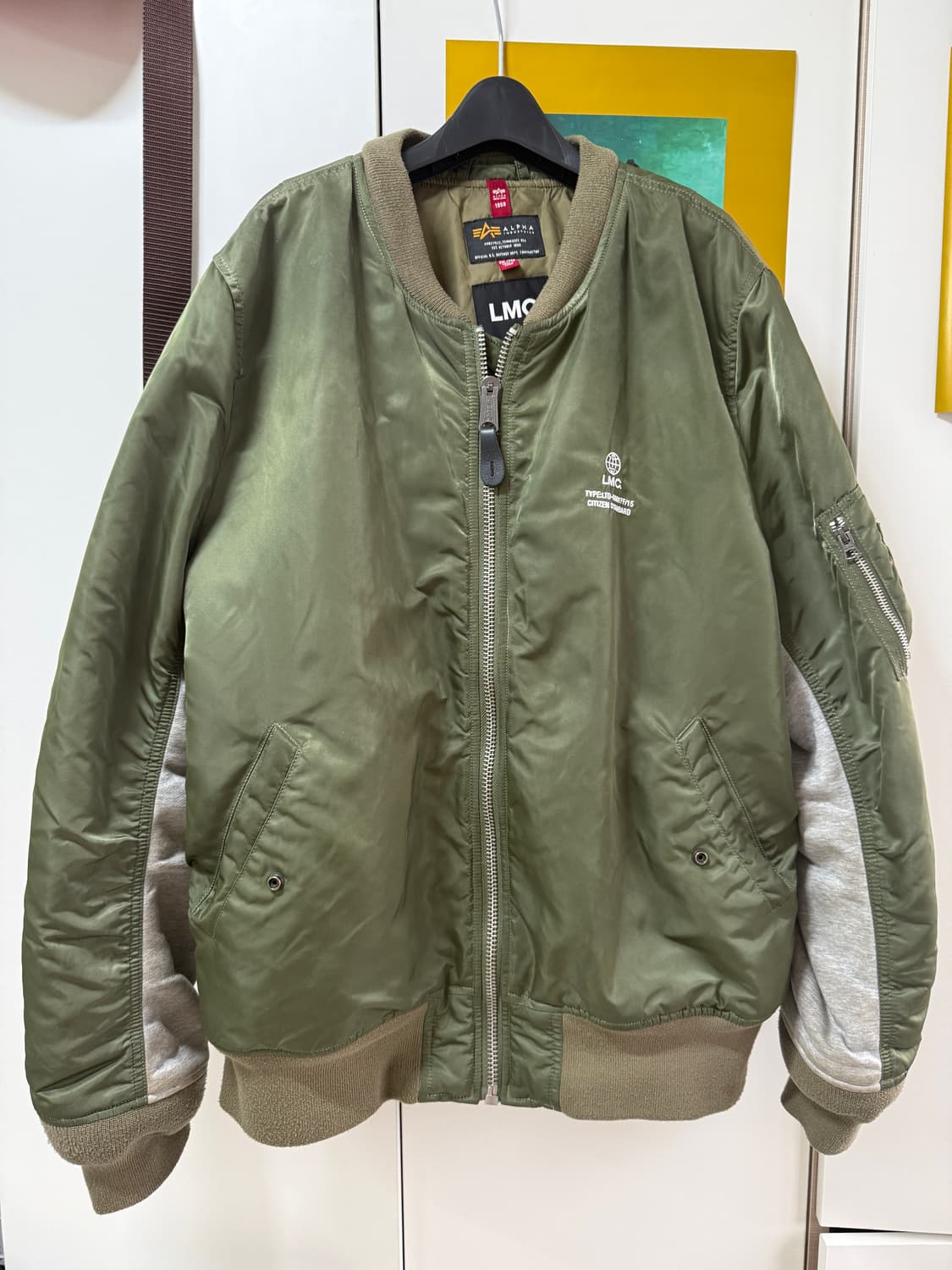 [2XL]LMC X 알파인더스트리 MA-1 Olive 상품이미지1
