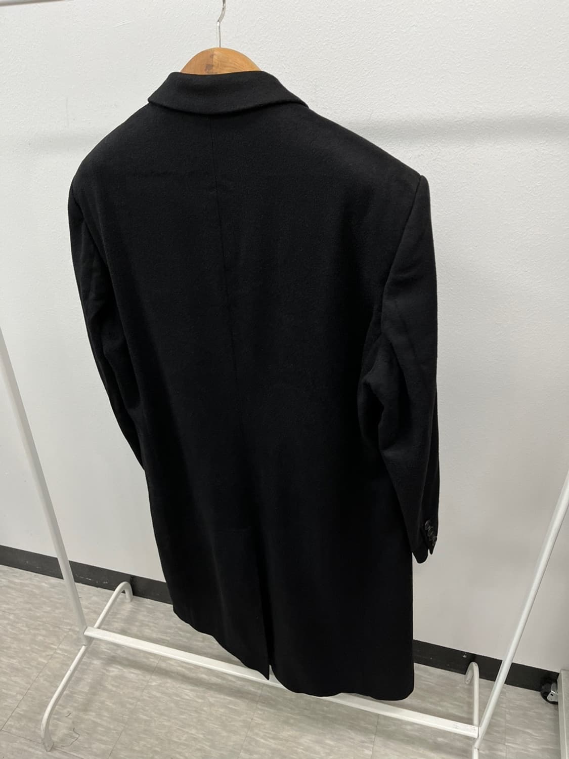 110) 입생로랑 캐시미어100% 롱코트  상품이미지5