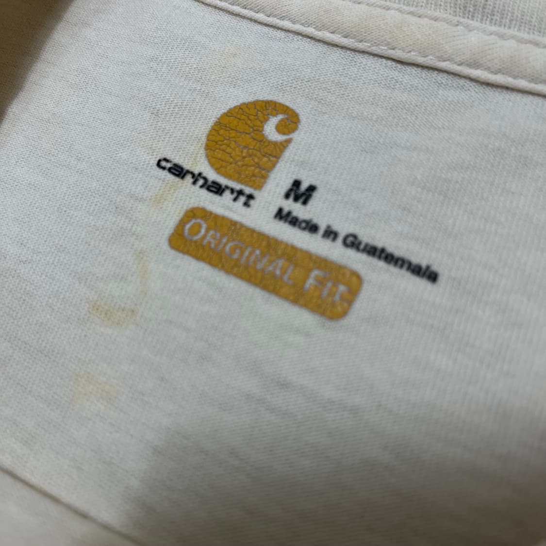 칼하트 루즈핏 헤비웨이트 포켓 반팔티 M/95 상품이미지6