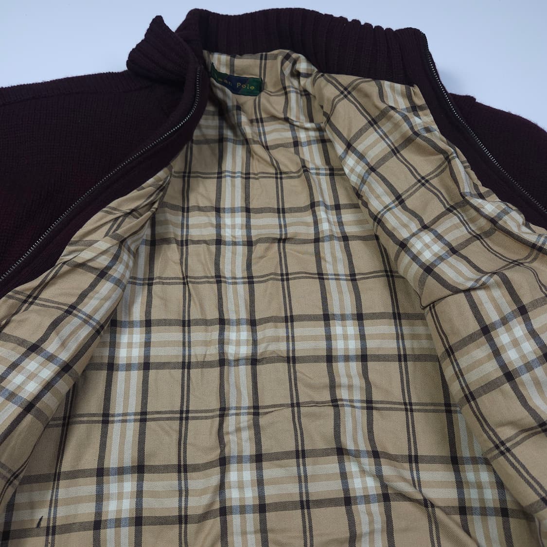 빈폴 오버핏 니트 집업  상품이미지6