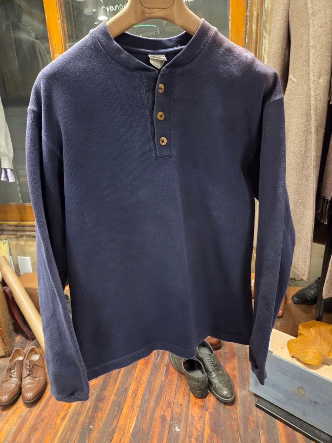 챔버 헨리넥 스웻 상품이미지4