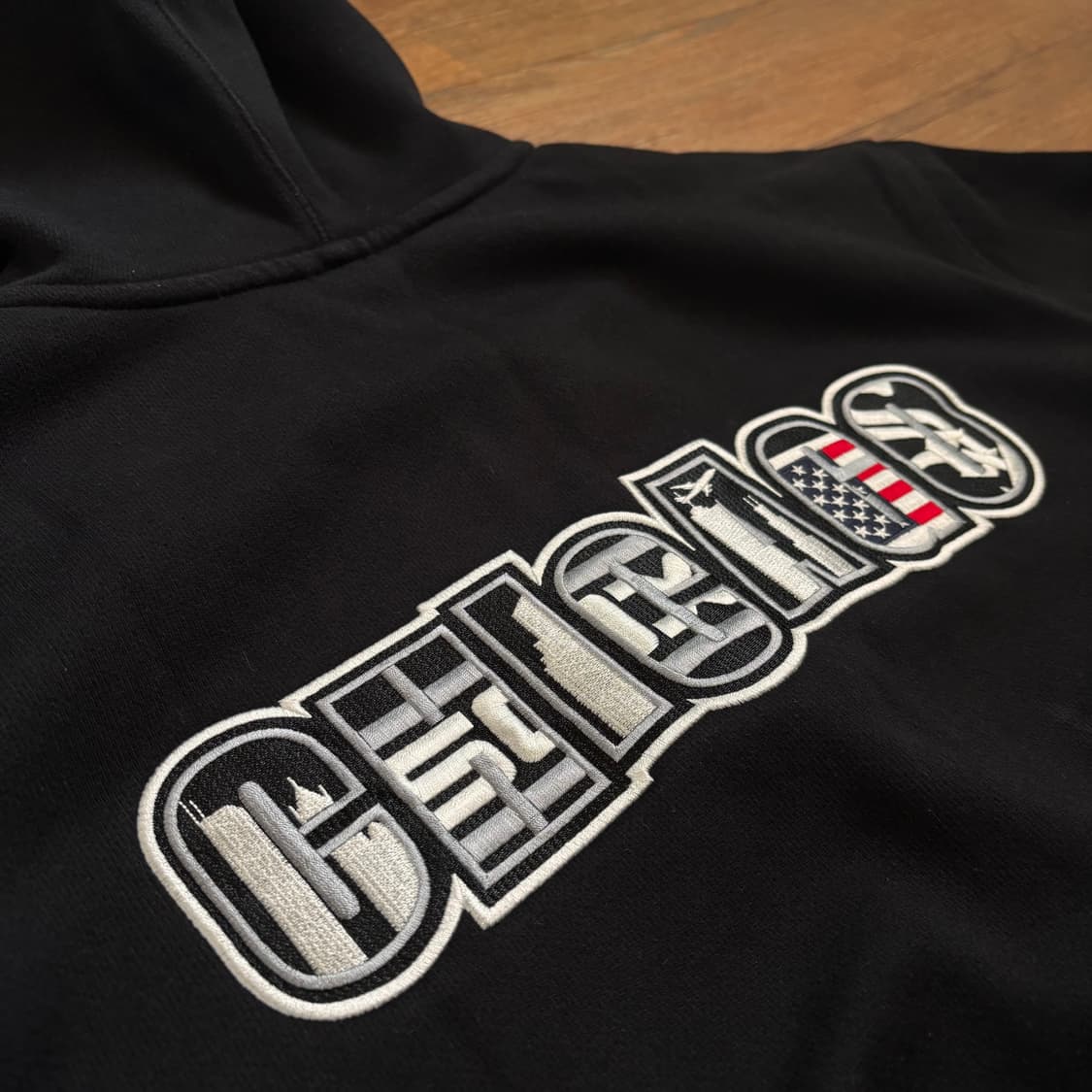 뉴에라 100 후드 집업 점퍼 MLB 시카고 화이트삭스 상품이미지4