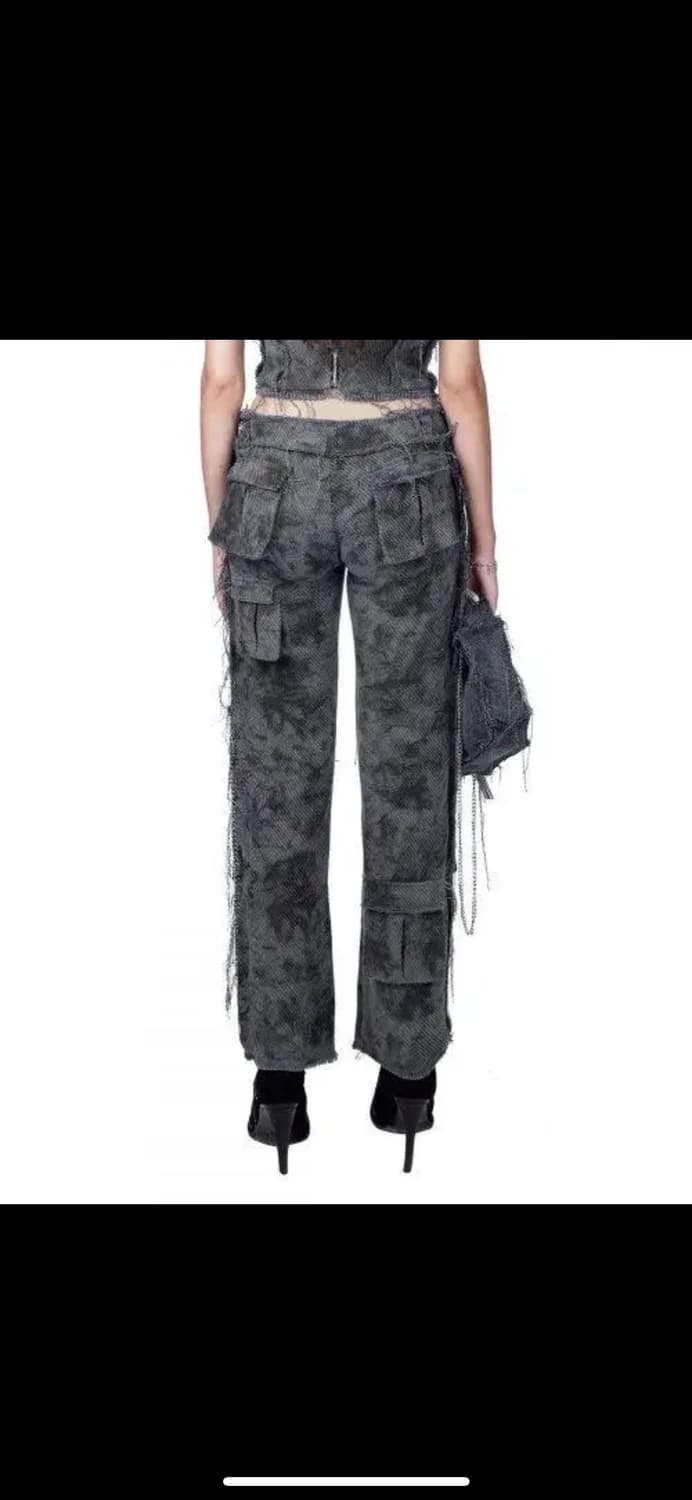 604service cargo pants charcol s 상품이미지2