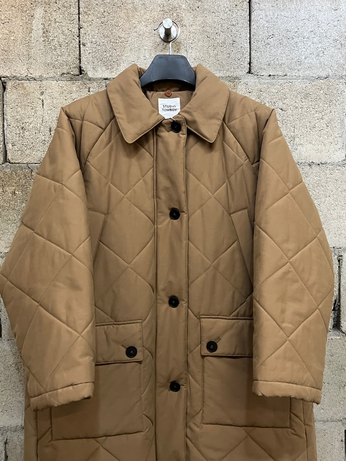 스튜디오 톰보이 롱 패딩 코트 상품이미지2