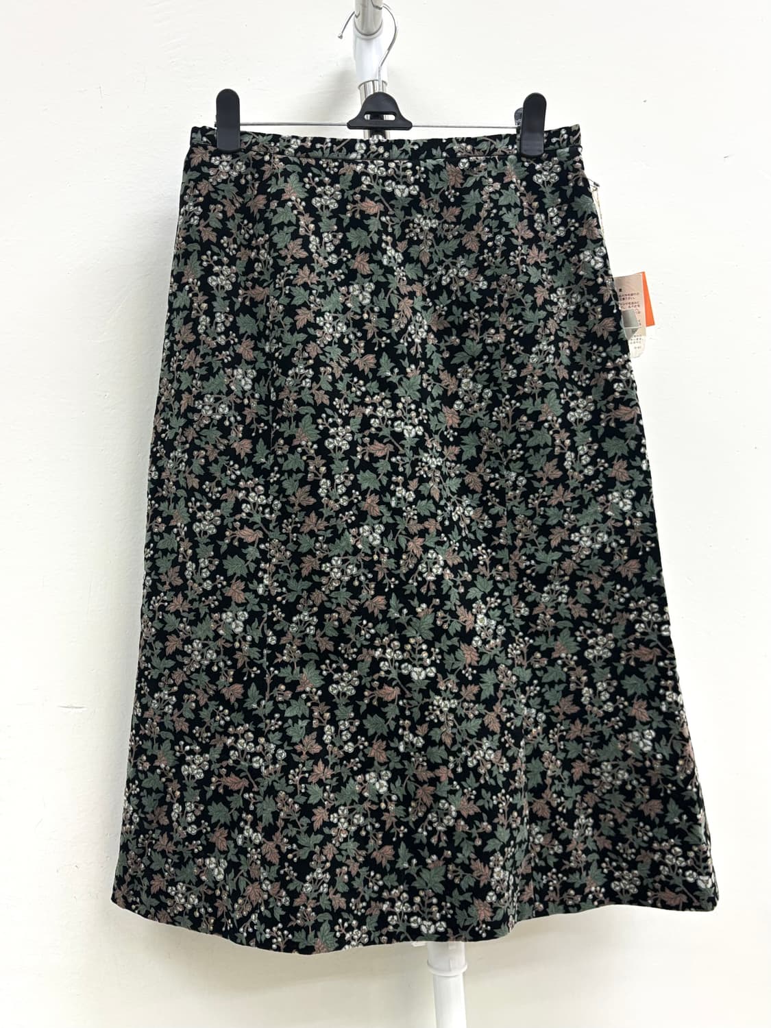 빈티지 데드스탁 플로럴 미디 스커트 상품이미지6
