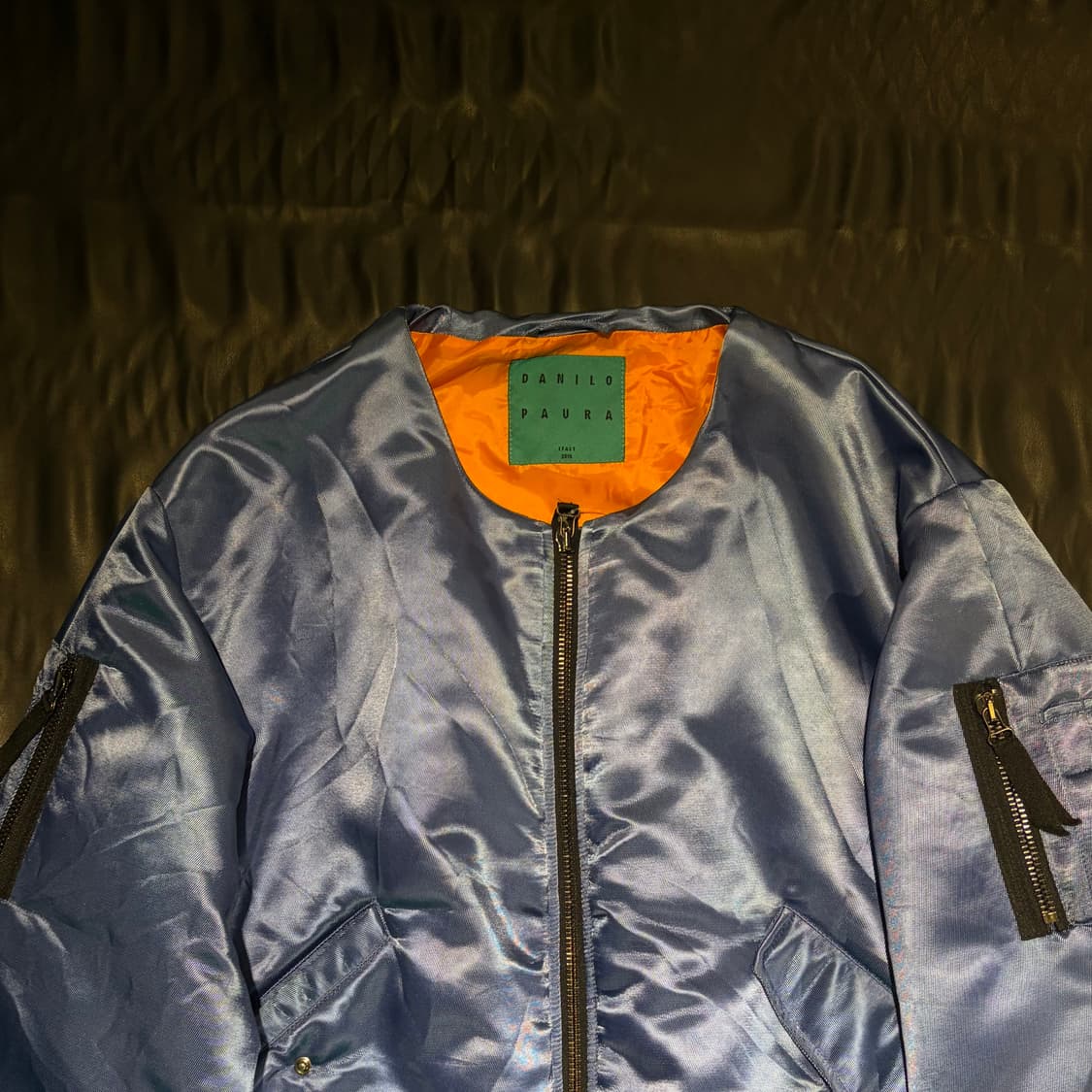 다닐로 파우라 블루 봄버자켓 상품이미지3