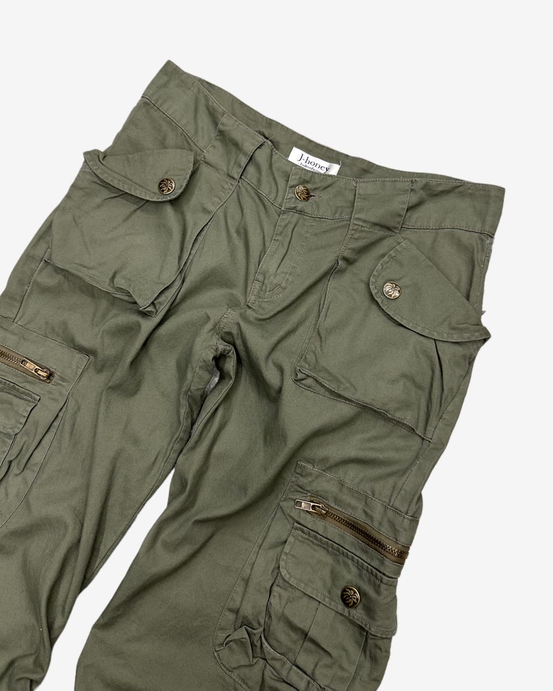 shirring cargo capri pants 상품이미지2