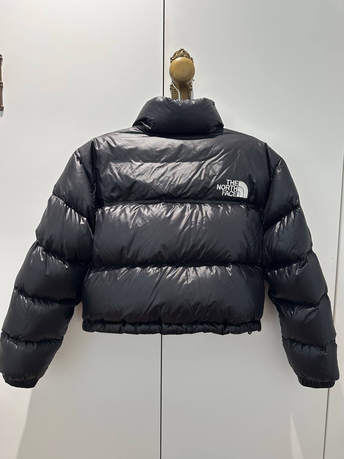 (W) 노스페이스 눕시 숏 자켓 블랙 (M) 상품이미지2