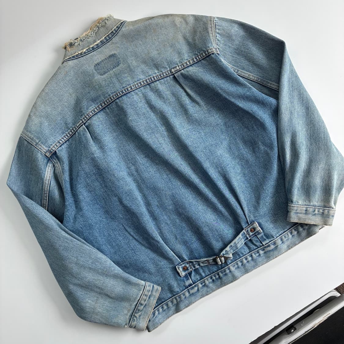 Levis  리비이스 90,s 1세대 데님 신치백 트러커 자켓 상품이미지4