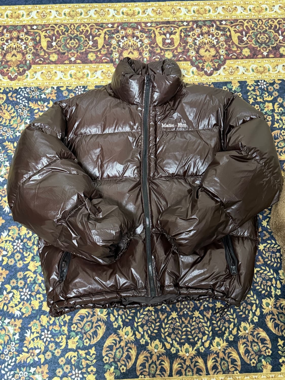 [L]마뗑킴 패딩 다운 점퍼 브라운 상품이미지1