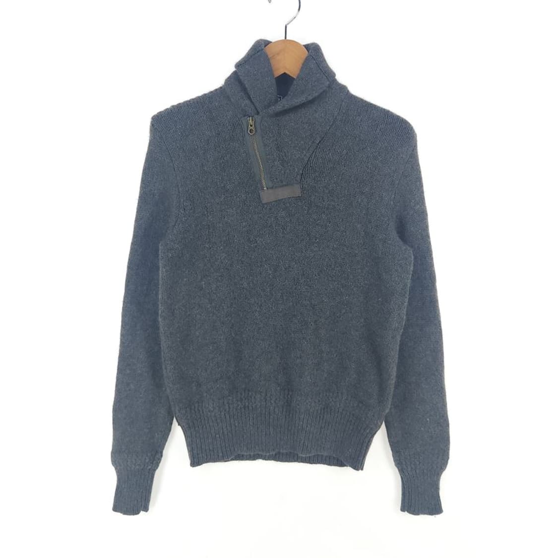 [남S]폴로랄프로렌 차콜 숄카라 헤비 니트[Y5C-054] 상품이미지1