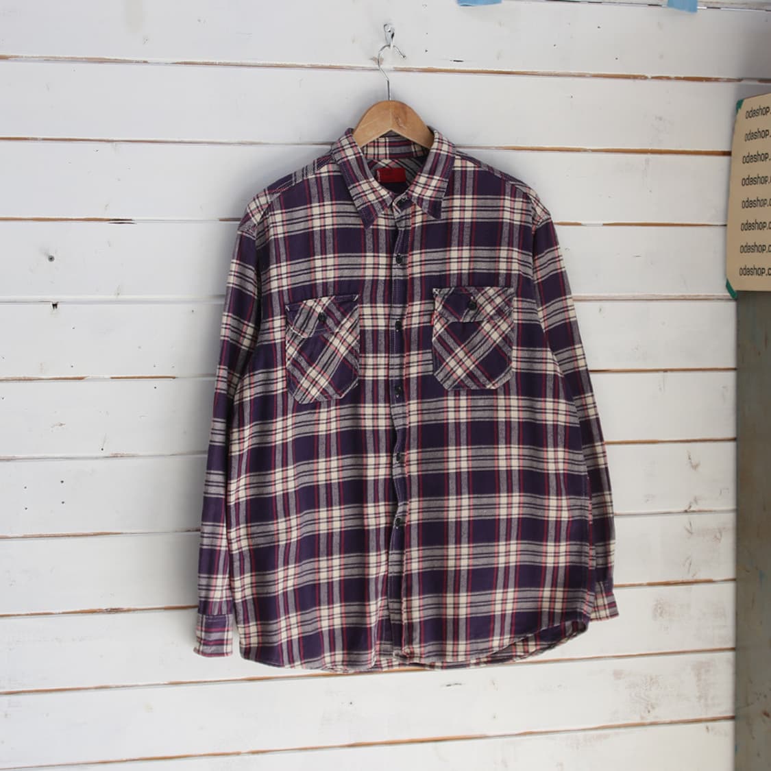 (착용컷) 리바이스 워크 체크 셔츠 (남성용 103) 상품이미지3