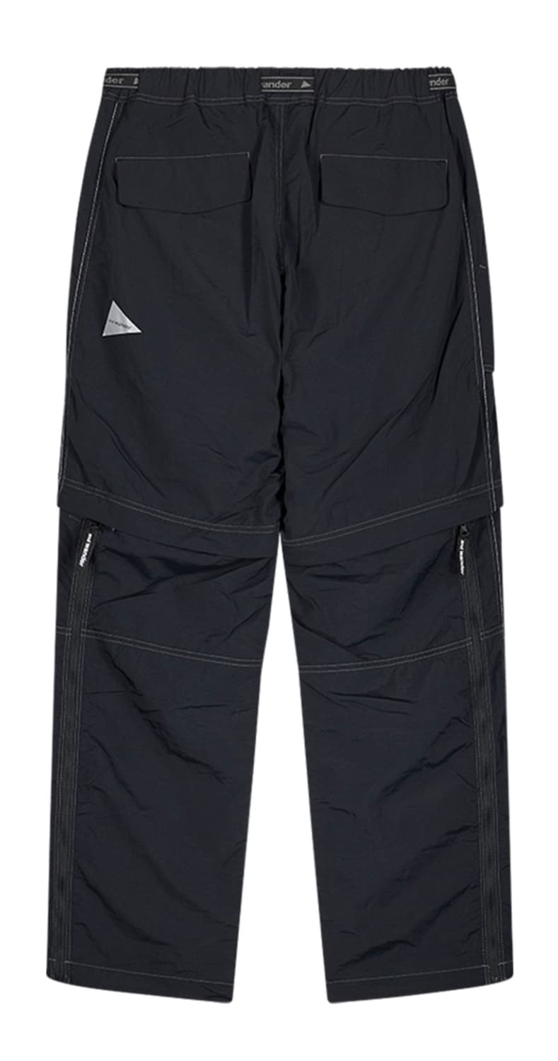 (새상품) 앤드원더 투웨이 팬츠 블랙 XL 상품이미지1