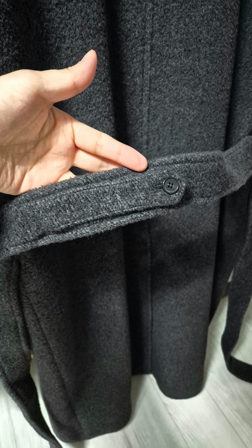 인사일런스 오버사이즈 하이넥 코트 M (새제품) 상품이미지4