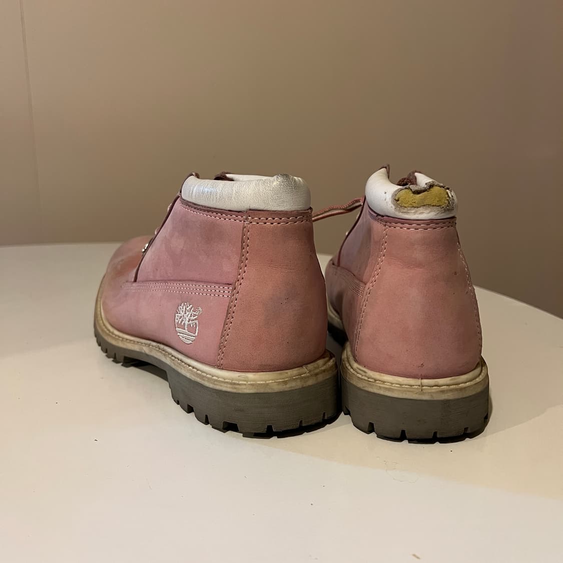 팀버랜드 넬리 워터프루프 추카 부츠 미디엄 핑크 상품이미지3