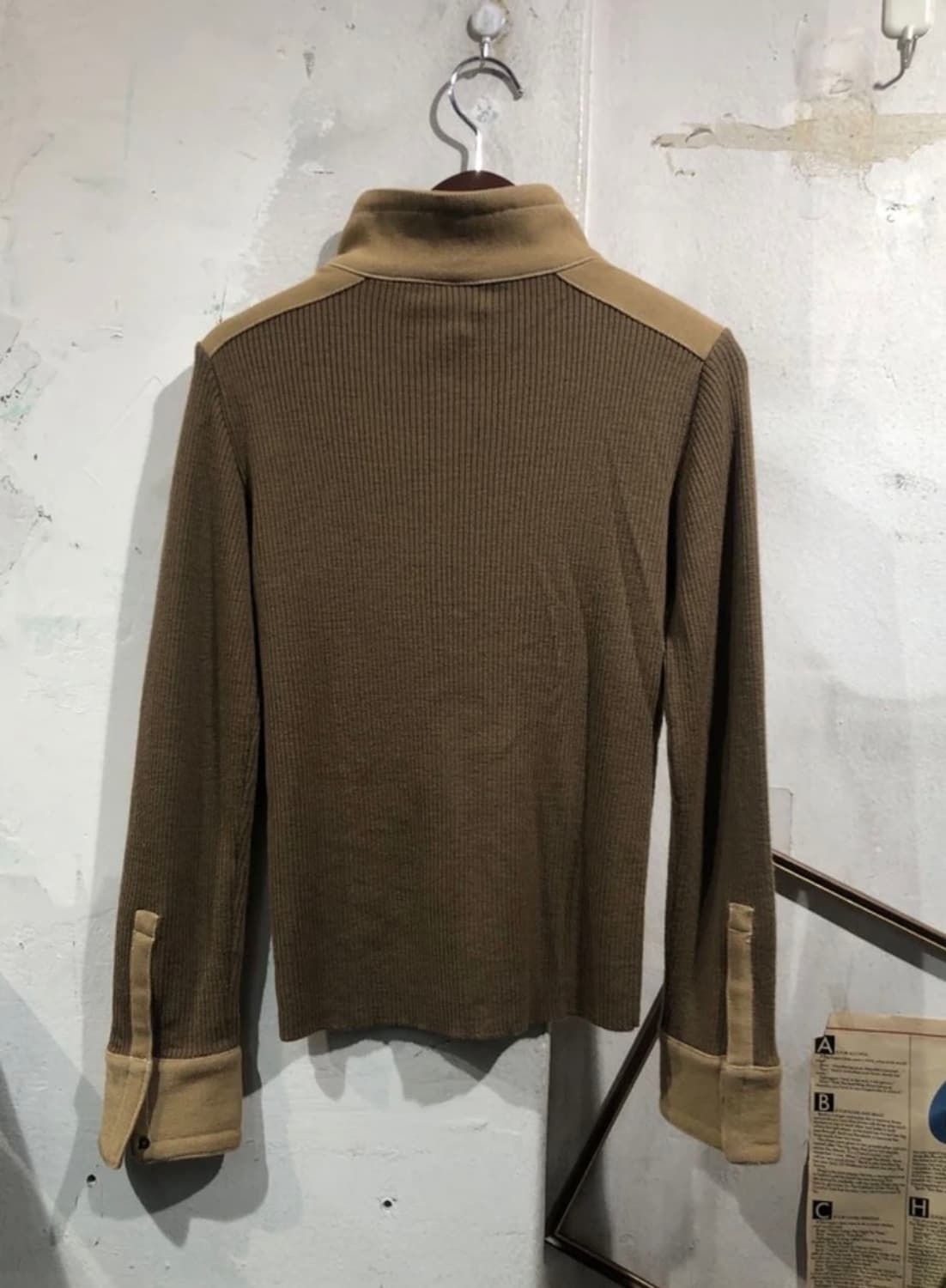 [1939]Epoch brown half zip sweater 상품이미지5