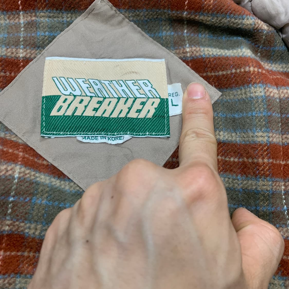 L) Weatherbreaker 웨더브레이커 웨스턴 요크 디테일 점퍼 상품이미지4