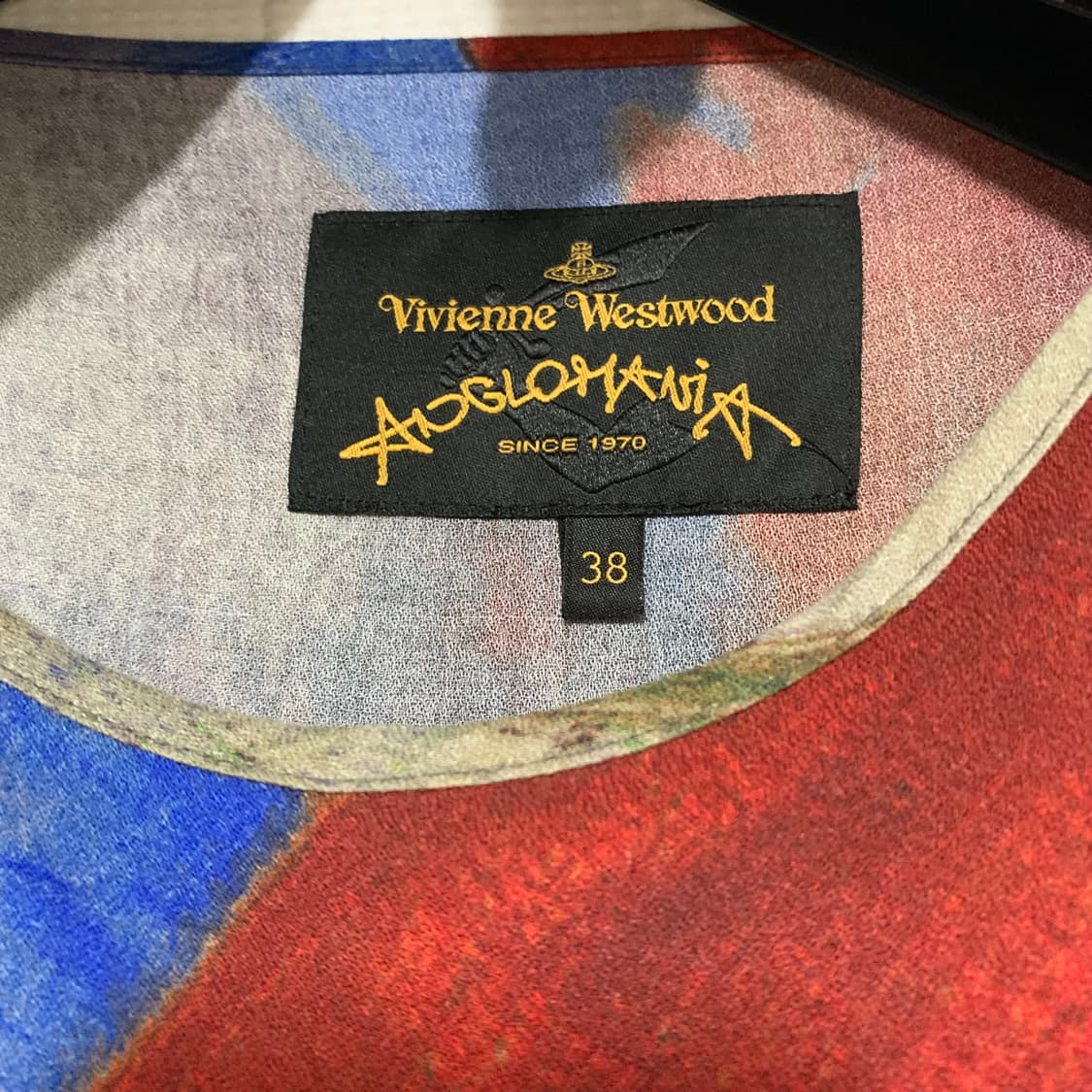 비비안 웨스트우드 유화 프린트 원피스 상품이미지6